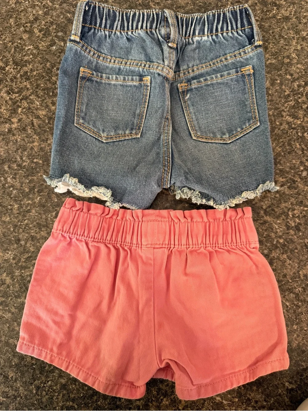 ⭐️Old Navy Denim and OshKosh B’gosh Coral Pink Girls' Shorts Set
